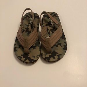 Boy Army Fatigue Sandals